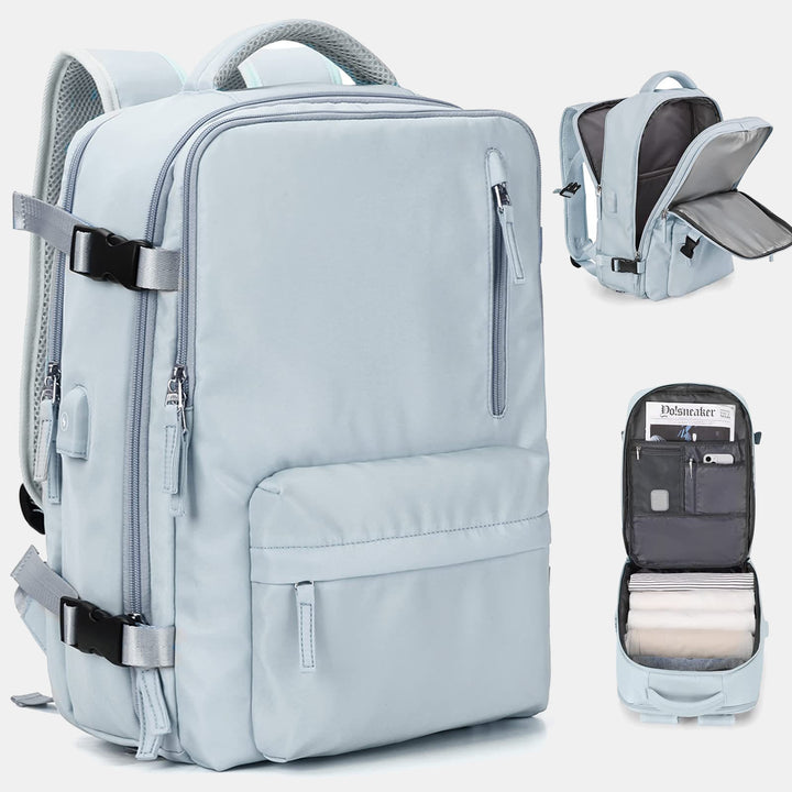 Rucksack mit mehreren Taschen für Frauen und Mädchen, Reise-Laptop-Rucksack, College-Büchertasche