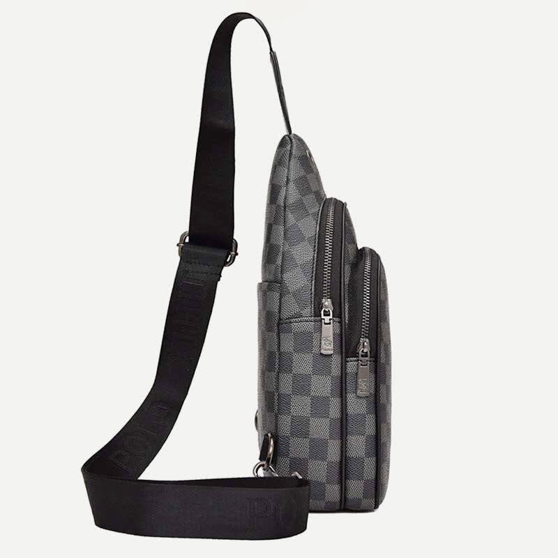 Männer Im Freien Beiläufige Reise Wandern Crossbody Brust Sling Tasche Ein-Schulter Gurt