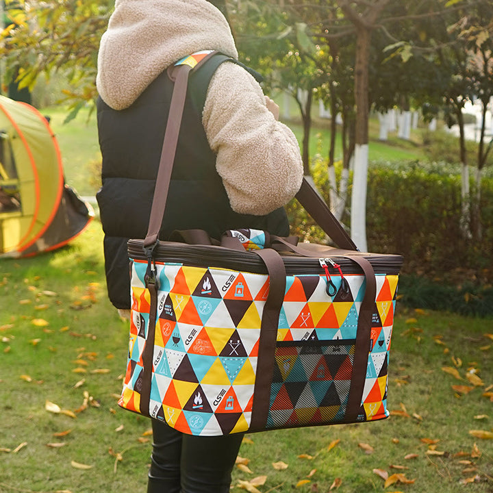 Kühltasche für Outdoor-Camping, höhenverstellbare Reisetasche