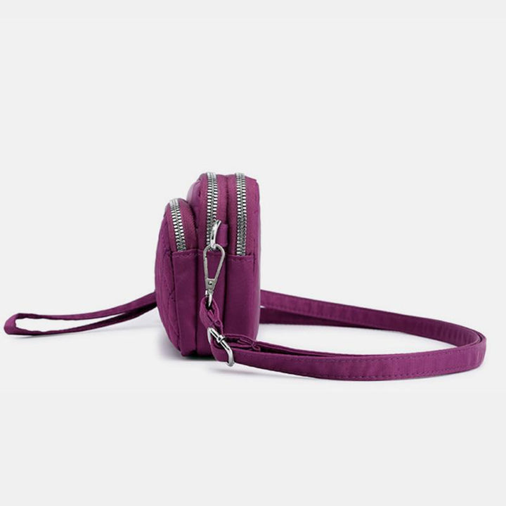 Umhängetasche mit großem Fassungsvermögen und mehreren Taschen