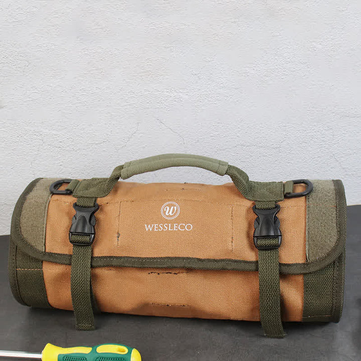 Werkzeugtasche zum Aufrollen, Werkzeugtasche zum Aufrollen, Handtasche, Schultertasche, Werkzeug-Organizer