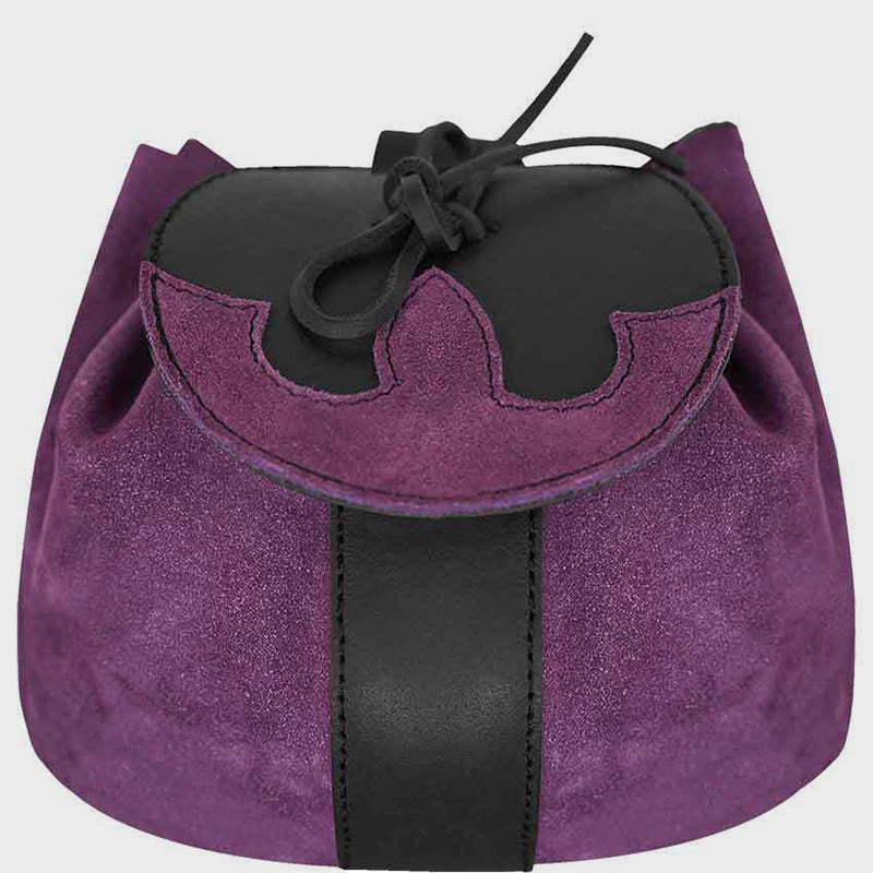Gürteltasche für Damen, Vintage, weiche Wildleder-Gürteltasche