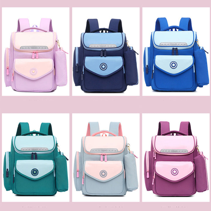 Kinderrucksack für Jungen, Grundschule, Büchertasche, Federmäppchen, Bleistiftbeutel