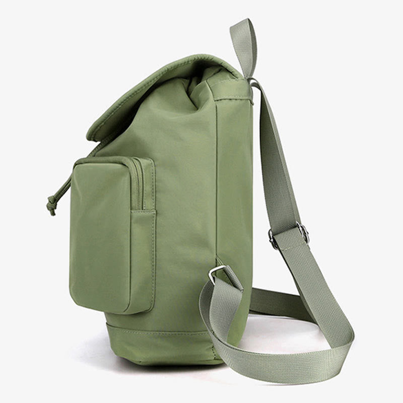 Rucksack für Frauen Einfacher Kordelzugverschluss Wasserdichte Reisetasche aus Nylon