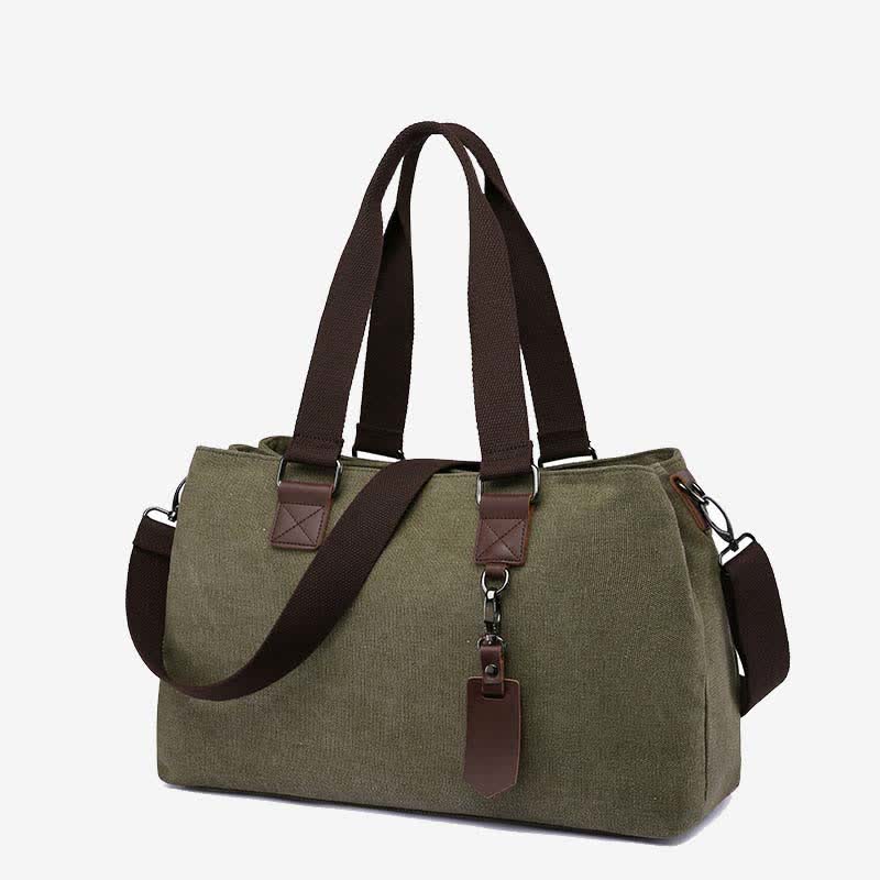 Dreifach-Canvas-Totes-Handtasche, multifunktional, lässig, Umhängetasche, Schultertasche