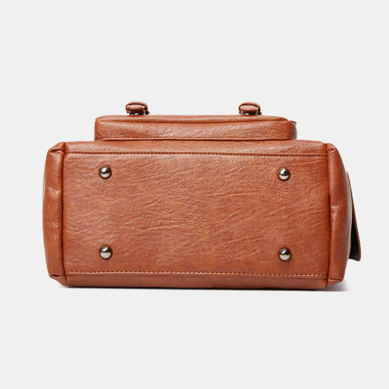Elegante Tragetasche mit großem Fassungsvermögen und Nieten