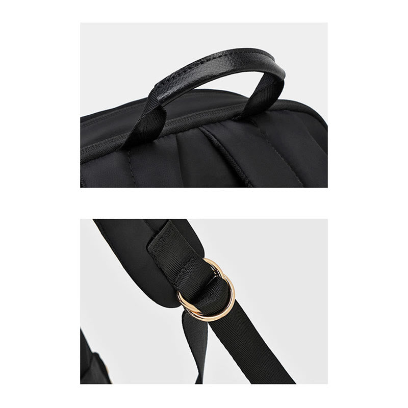 Rucksack für Männer Minimalistischer Tagesrucksack aus Nylon mit mehreren Taschen und Laptopfach
