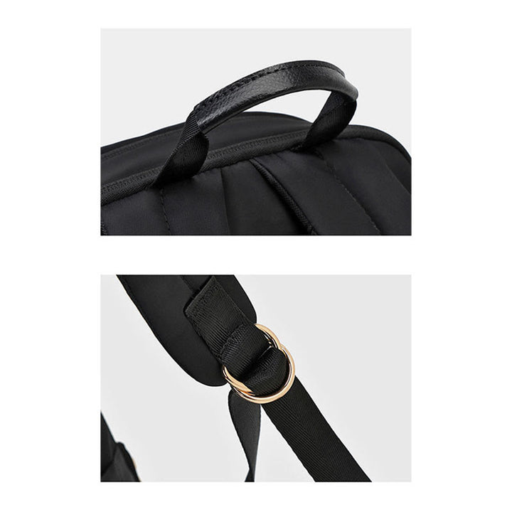 Rucksack für Männer Minimalistischer Tagesrucksack aus Nylon mit mehreren Taschen und Laptopfach
