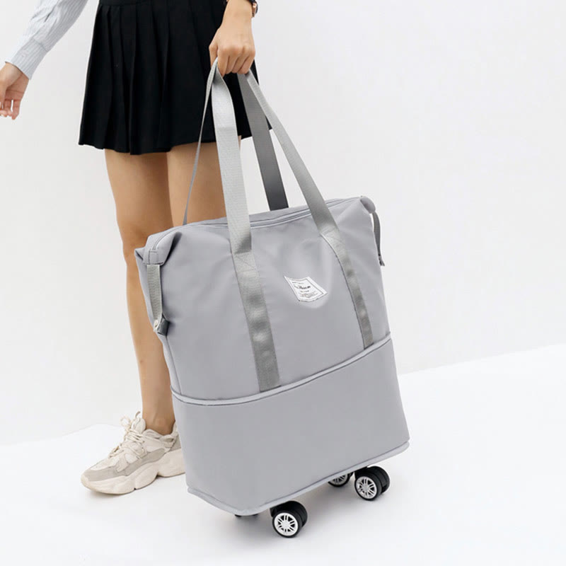 Große Reisetasche für kurze Reisen, praktische, zusammenklappbare Reisetasche für Damen