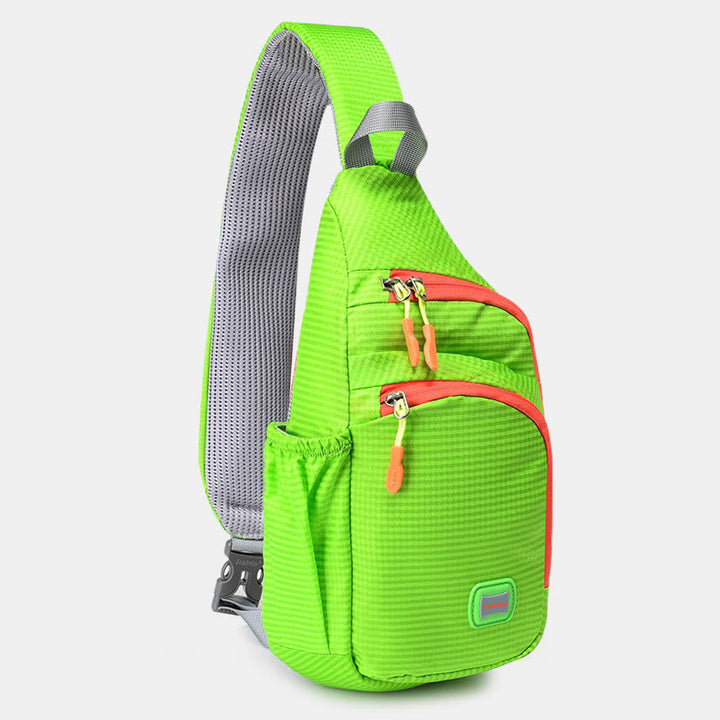 Schultertasche für Damen, Nylon, wasserdicht, für Outdoor-Sport, Reiten, Brusttasche