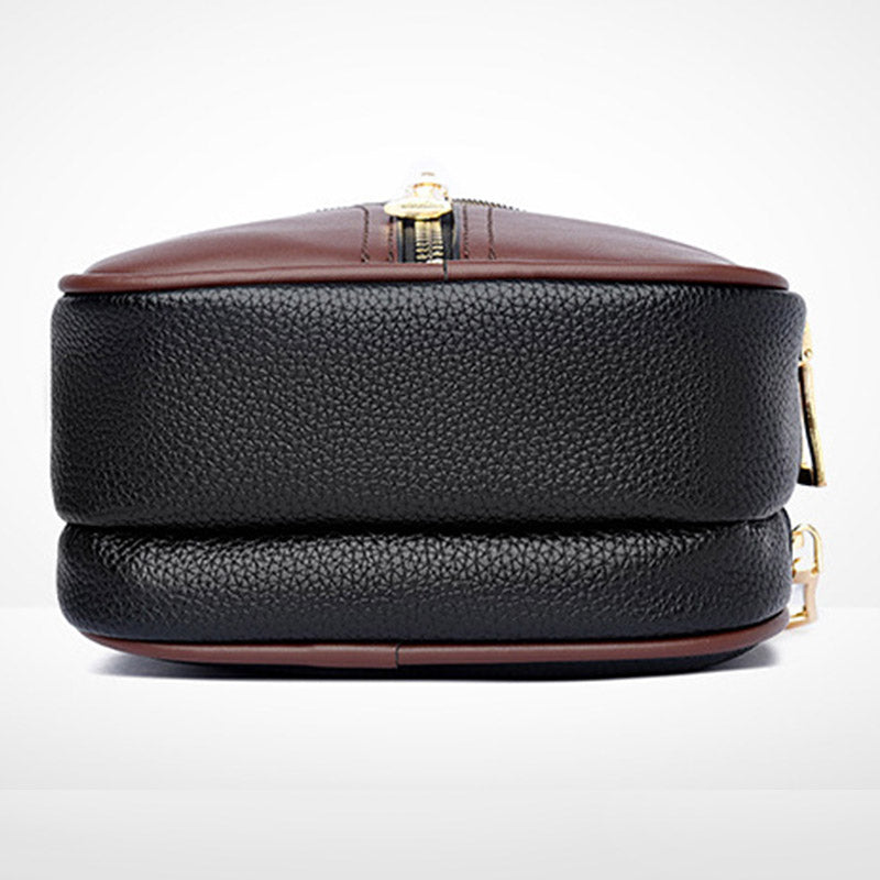 Kleine Crossbody-Handytasche für Damen, Handy-Schultertasche aus Leder