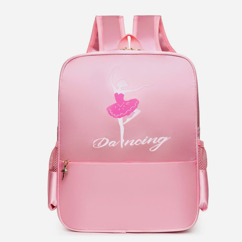 Mädchen Tanz Rucksack Ballerina Kleid Dekor Kinder Tanz Schultasche