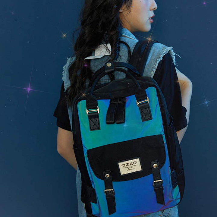 Funktionelle große Computer-Geldbörse, fluoreszierender Stylist-Laptop-Rucksack für die Reisearbeit