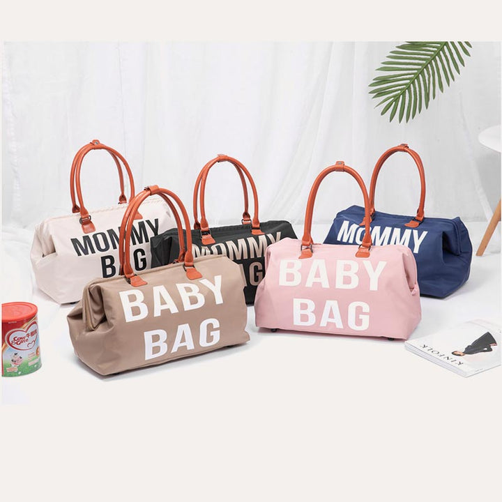 Funktionelle Mamatasche, Baby-Wickeltasche, große Tragetasche, Handtasche, Reisetasche