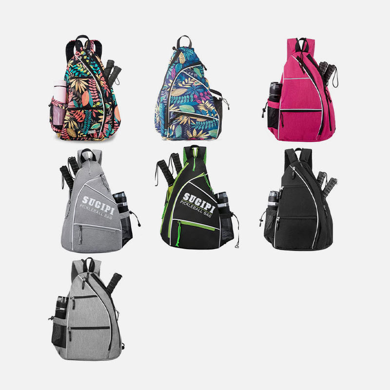 Tragbare Pickleball-Schlägertasche, leichter Sport-Sling-Rucksack