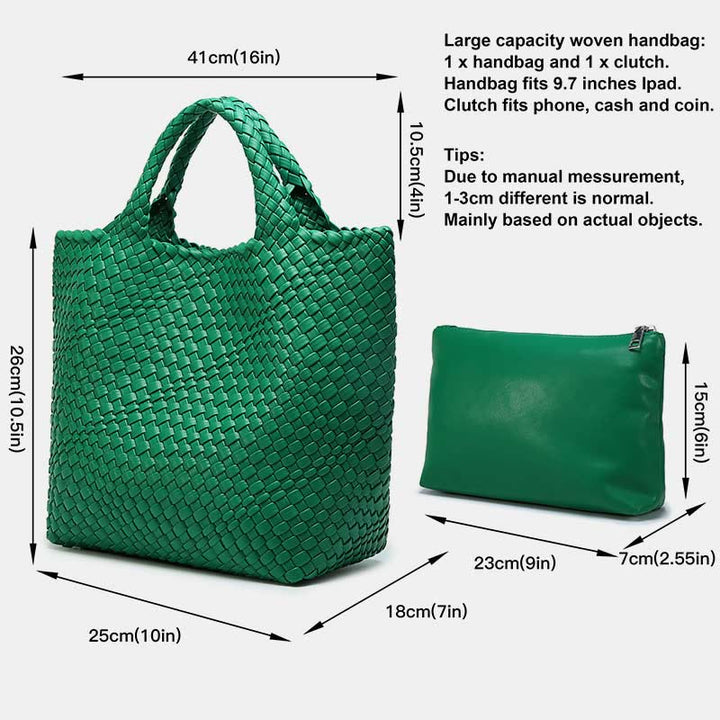 Handtasche für Damen, groß, für den Sommer oder den Strand, Kunstleder, Tragetasche