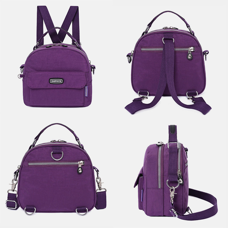 Wasserdichte 3-Wege-Handtasche, Umhängetasche, kleiner Rucksack