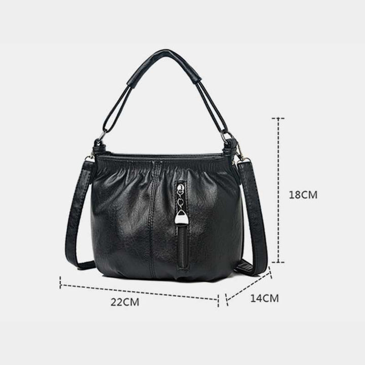 Umhängetasche für Damen, Vintage, große Kapazität, Outdoor-Crossbody-Handtasche