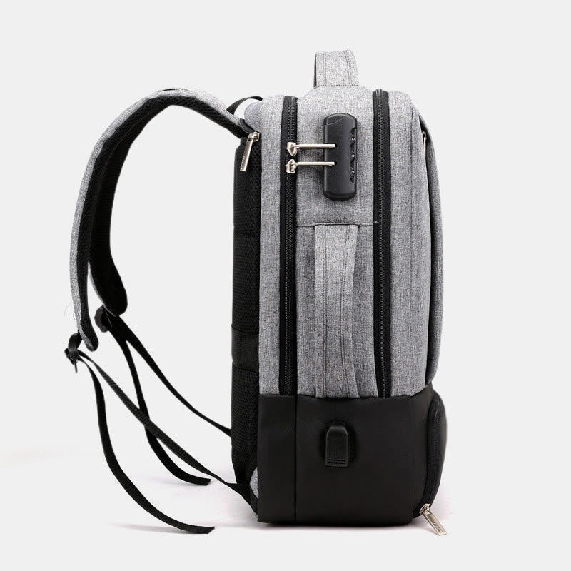 Rucksack für Damen, Business, USB-aufladbar, Reise-Laptop-Organizer-Tasche