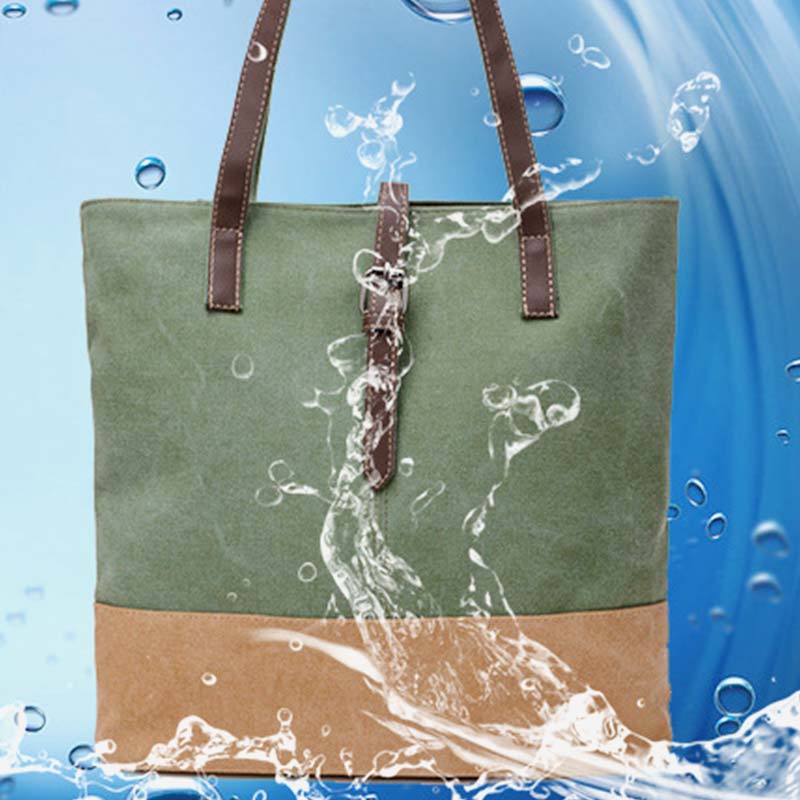Große Kapazität Vintage Schwere Stil Handtasche Schultertasche