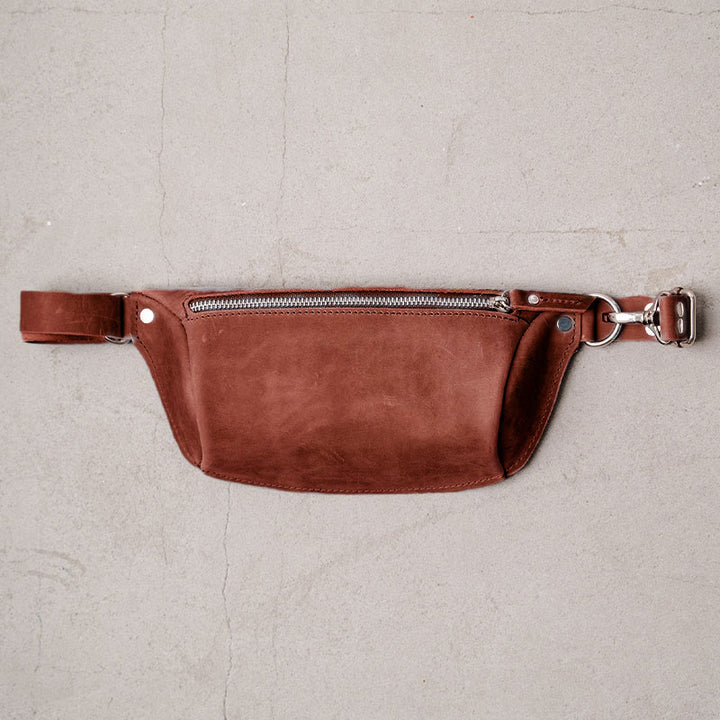Gürteltasche für Damen und Herren, Outdoor, Hüfttasche mit Doppelreißverschluss, Brusttasche