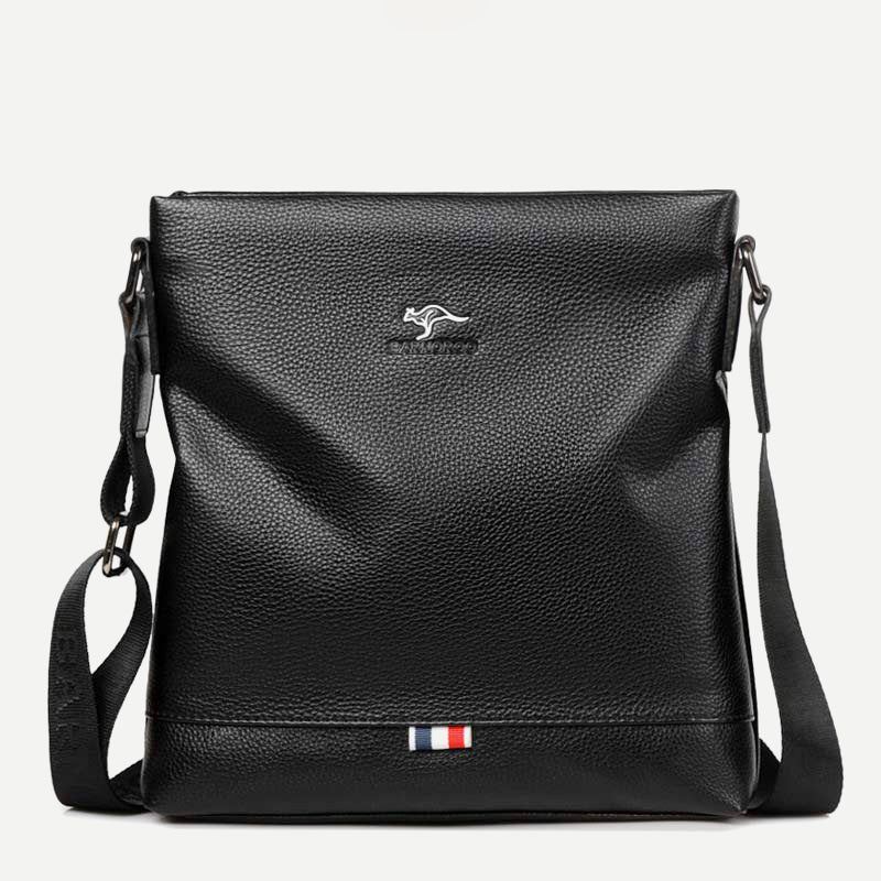 Herren Umhängetasche Umhängetasche Weiches Leder Reisetasche Sling Pack