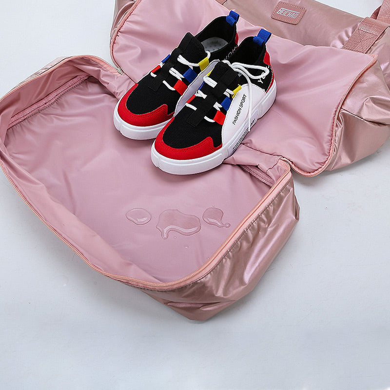 Robuster, glänzender Seesack mit großer Kapazität und robuster Schuhposition