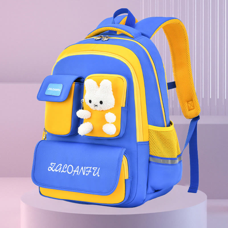 Rucksack für Kinder, süßer, lebensechter, leichter Grundschulrucksack