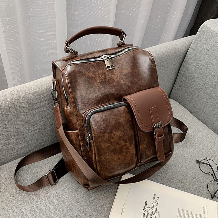 3-Wege-Verwendung Großer Rucksack im britischen Vintage-Stil