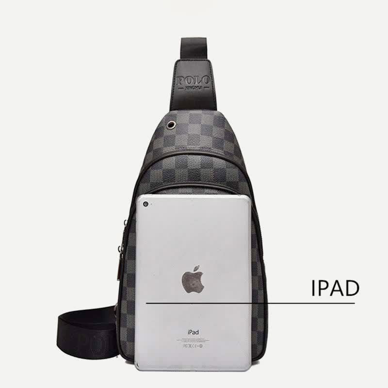 Männer Im Freien Beiläufige Reise Wandern Crossbody Brust Sling Tasche Ein-Schulter Gurt