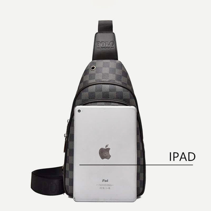 Männer Im Freien Beiläufige Reise Wandern Crossbody Brust Sling Tasche Ein-Schulter Gurt