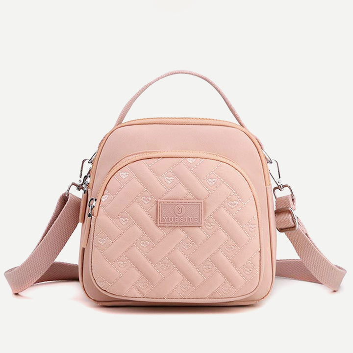 Funktionelle Damen-Geldbörse, leichter, geräumiger Umhängetasche aus Nylon, Mini-Rucksack