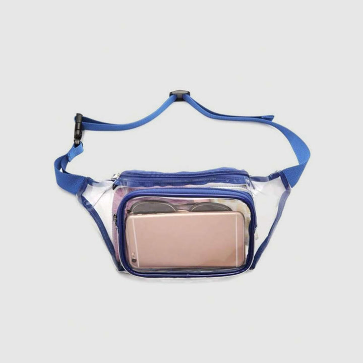 Gürteltasche für Damen, zum Laufen im Freien, Fitness, wasserdichte PVC-Tasche