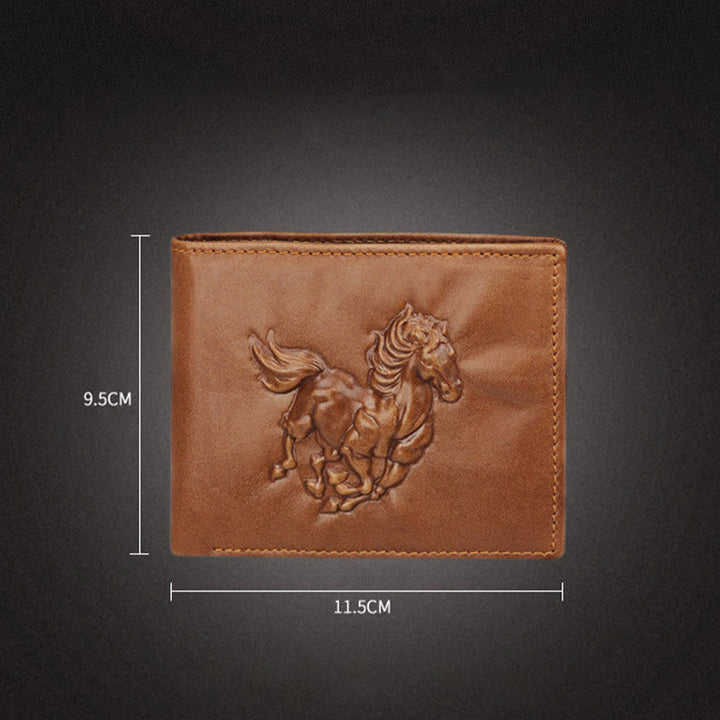 Echtes Leder Krokodil Gravur Brieftasche Retro Bifold Brieftasche