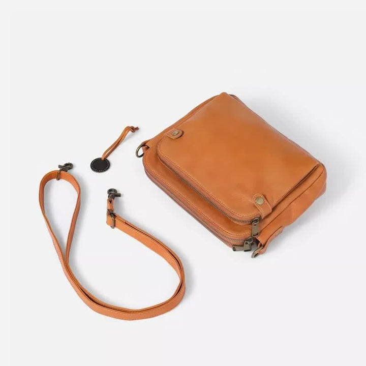 Weiche PU-Clutch mit mehreren Taschen, Vintage-Umhängetasche