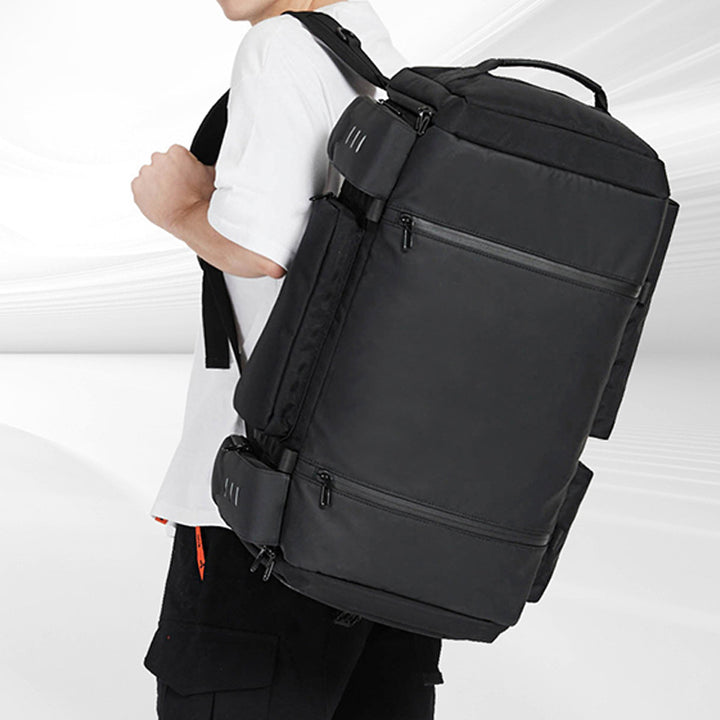 Große Kapazität Reisetasche Tote Cabrio Rucksack mit USB-Ladeanschluss