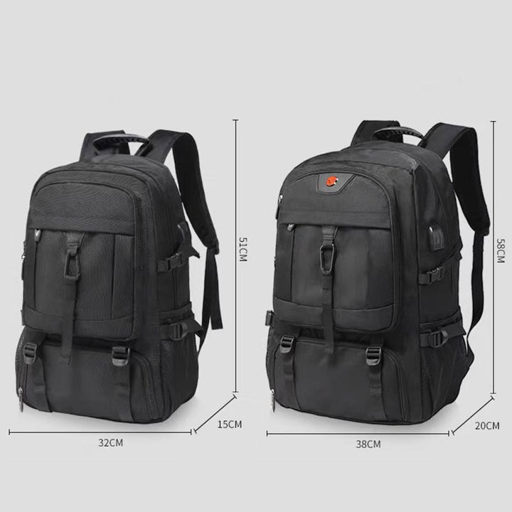 Rucksack für Männer, Freizeitreisen, Outdoor, Sport, Seesack, Wandertasche