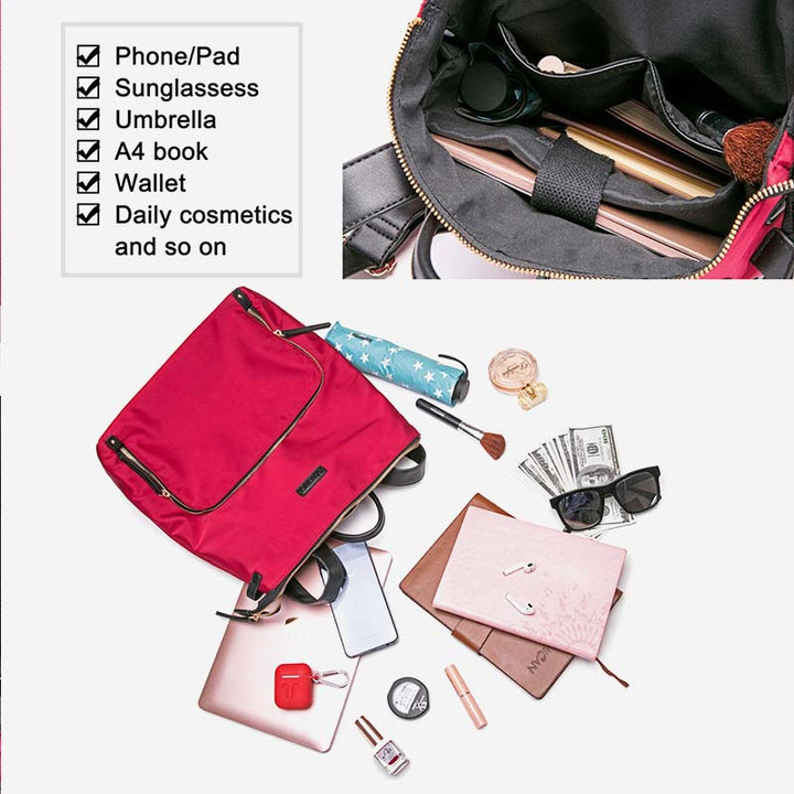 Großer Schulrucksack im klassischen College-Stil