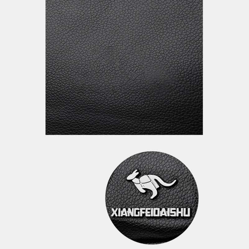 Umhängetasche aus Leder mit schweren Taschen und großer Kapazität, Tagesrucksack, Schultertasche