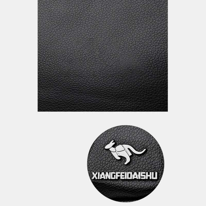 Umhängetasche aus Leder mit schweren Taschen und großer Kapazität, Tagesrucksack, Schultertasche