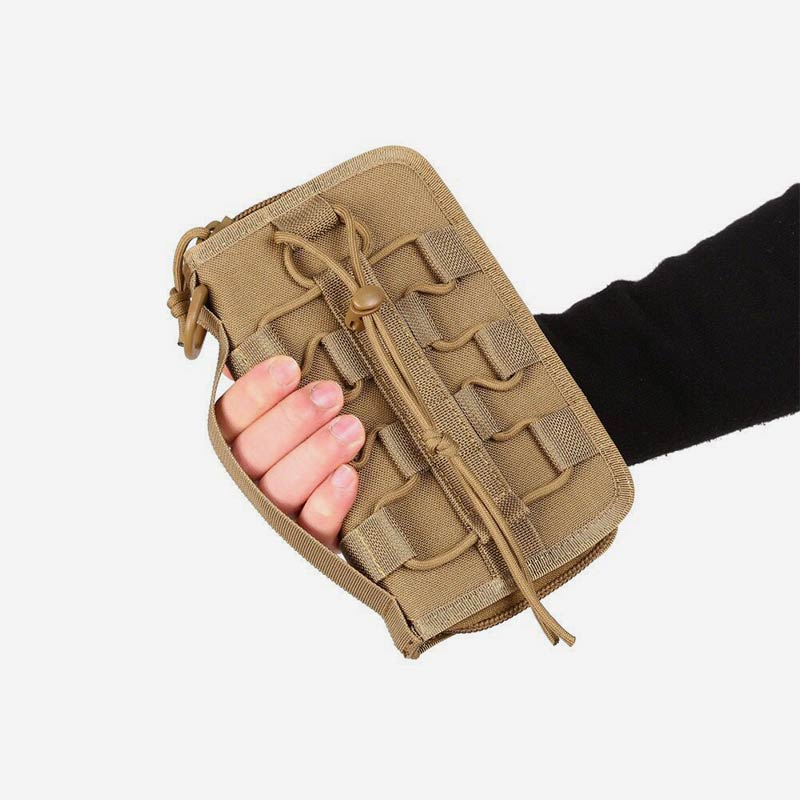 Lässige Geldbörse aus Nylon mit großem Fassungsvermögen
