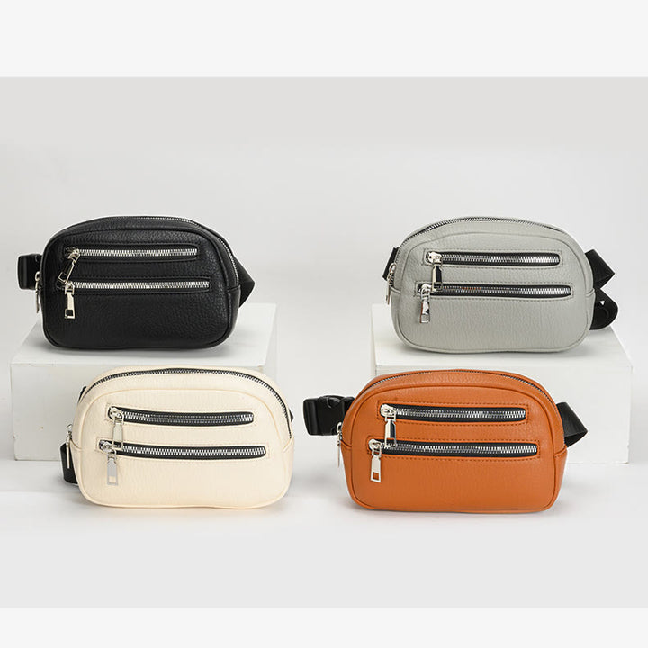 Multifunktionale Sport-Gürteltasche für Herren, einfarbig, Umhängetasche