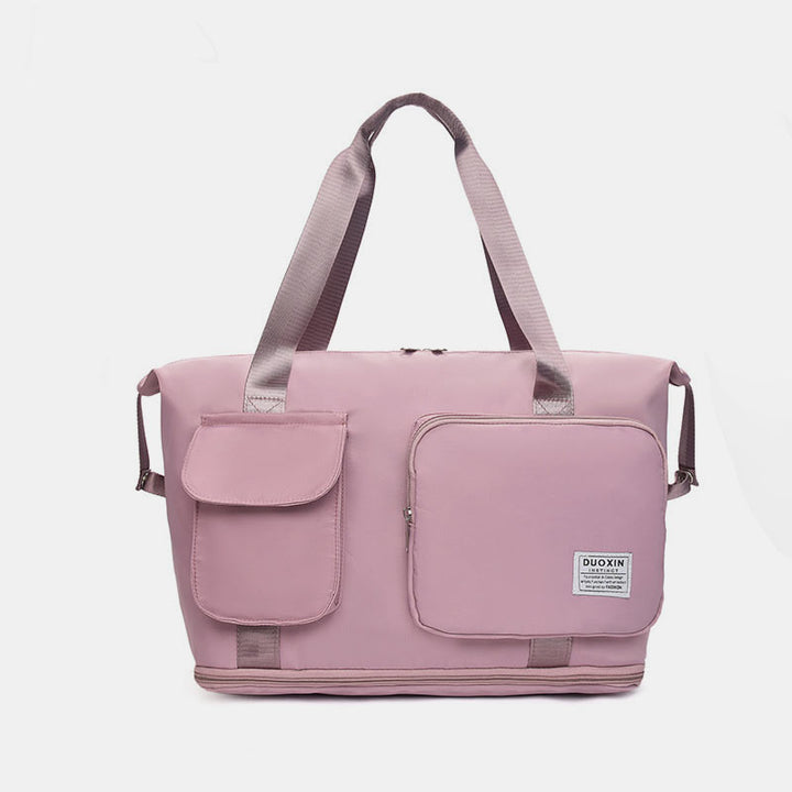 Wasserdichte, leichte, erweiterbare Fitness-Reisehandtasche mit großem Fassungsvermögen