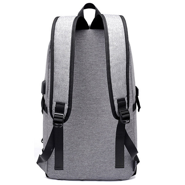 Diebstahlsicherer Reise-Business-Rucksack mit Schloss und USB-Ladeanschluss