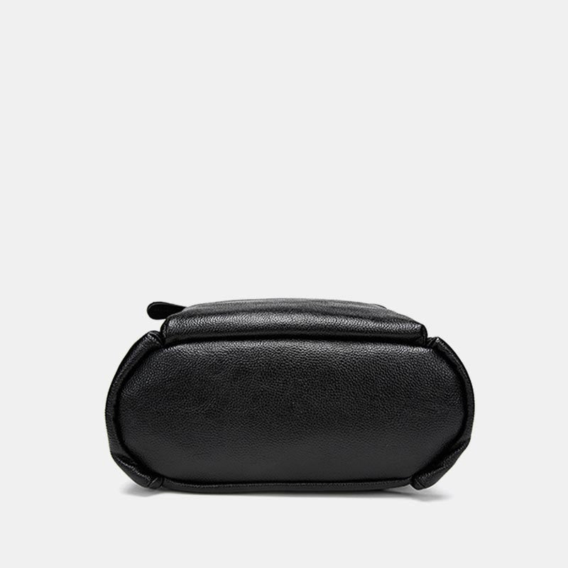 Rucksack für Frauen mit Litschi-Muster, große Kapazität, Freizeit, Reise, Tagesrucksack