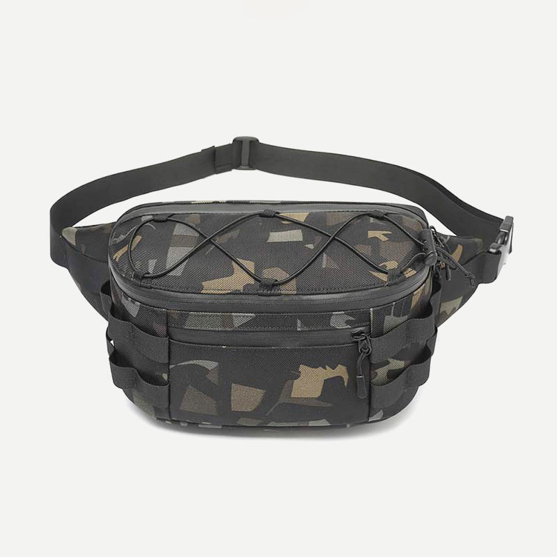 Taktische Hüfttasche, große Kapazität, funktionale Schultertasche