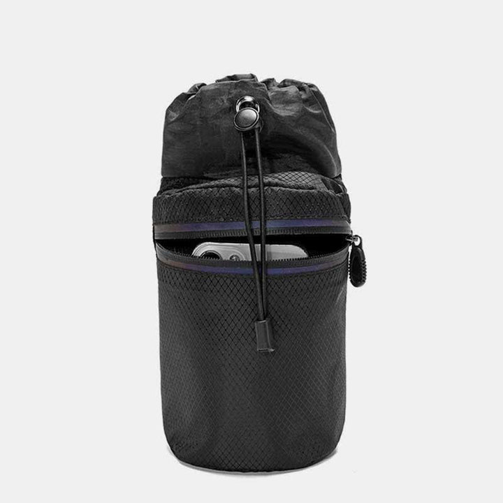 Isolierter Trinkflaschenhalter fürs Fahrrad, Taschenträger mit Schultergurt
