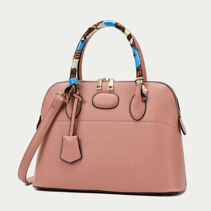 Top-Griff-Tasche für Frauen Vintage dünner Seidenschalgriff