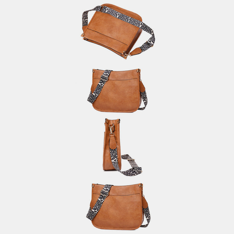 Vintage-Umhängetasche für Damen, leicht, wasserdicht, lässige Schultertasche
