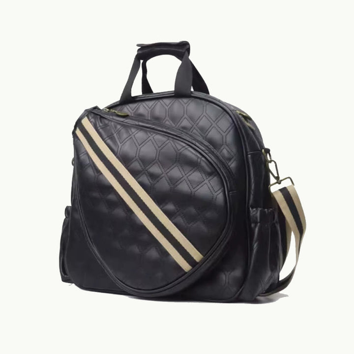 Padel Tennis Schläger Tasche Minimalist Leder Hand Held Sport Tote